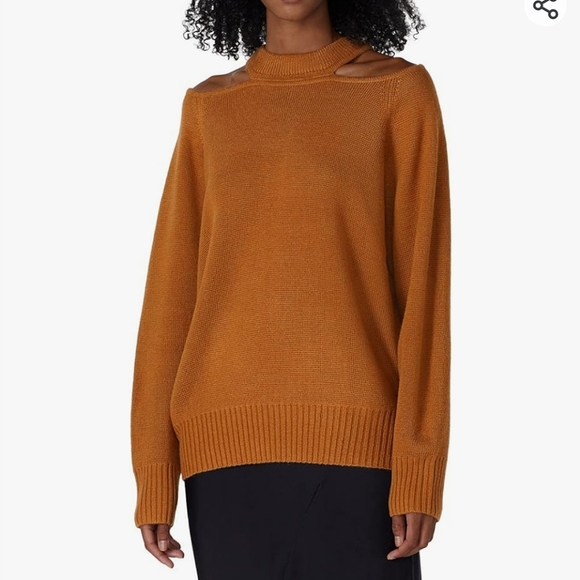 Jason Wu Collective Cold Shoulder Sweater - Picture 2 of 7